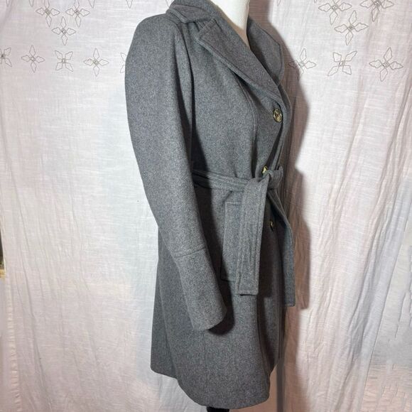 Michael Kors wool blend pea coat size 2 - Picture 4 of 8
